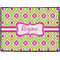 Ogee Ikat Personalized Door Mat - 24x18 (APPROVAL)