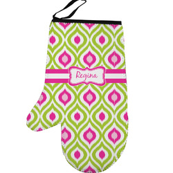 Ogee Ikat Left Oven Mitt (Personalized)