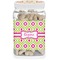Ogee Ikat Dog Treat Jar (Personalized)