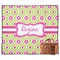 Ogee Ikat Outdoor Picnic Blanket (Personalized)