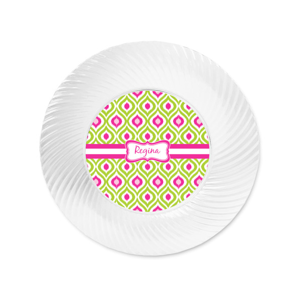 Ogee Ikat Plastic Party Appetizer & Dessert Plates - Approval