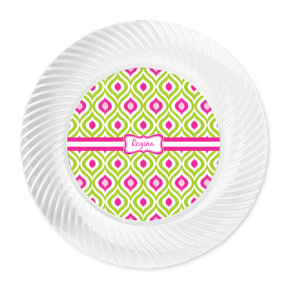 Ogee Ikat Plastic Party Dinner Plates - Approval