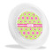 Ogee Ikat Plastic Party Dinner Plates - 10" (Personalized)