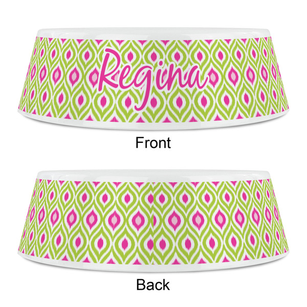 Ogee Ikat Plastic Pet Bowls - Small - APPROVAL