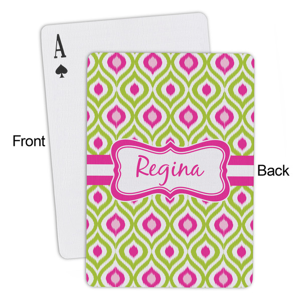 Ogee Ikat Playing Cards - Approval