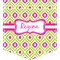 Ogee Ikat Iron On Faux Pocket (Personalized)