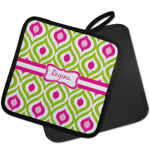 Ogee Ikat Pot Holders - PARENT MAIN