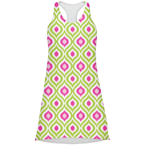 Custom Ogee Ikat Racerback Dress - X Large