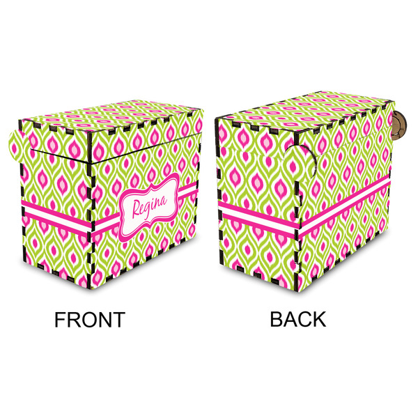 Ogee Ikat Recipe Box - Full Color - Approval
