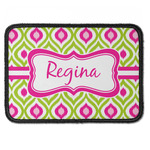 Ogee Ikat Iron On Rectangle Patch w/ Name or Text