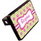 Ogee Ikat Rectangular Trailer Hitch Cover - 2" (Personalized)