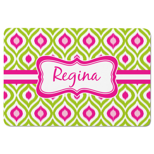 Ogee Ikat Rectangular Fridge Magnet - FRONT