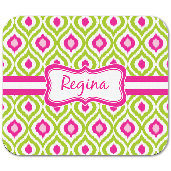 Ogee Ikat Rectangular Mouse Pad - APPROVAL