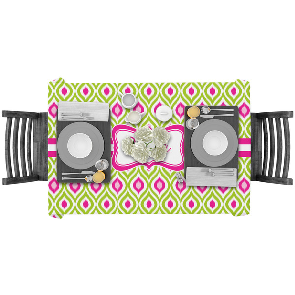 Ogee Ikat Rectangular Tablecloths - LIFESTYLE