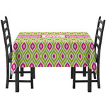 Ogee Ikat Tablecloth (Personalized)