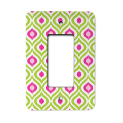 Ogee Ikat Rocker Style Light Switch Cover (Personalized)