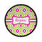 Ogee Ikat Round Patch