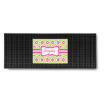 Ogee Ikat Rubber Bar Mat (Personalized)