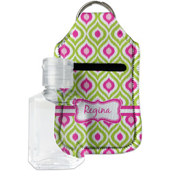 Ogee Ikat Hand Sanitizer & Keychain Holder - Small (Personalized)