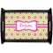 Ogee Ikat Wooden Tray (Personalized)