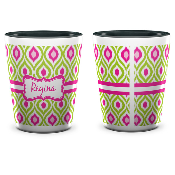 Ogee Ikat Shot Glass - Two Tone - APPROVAL