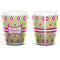Ogee Ikat Shot Glass - White - APPROVAL