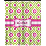 Ogee Ikat Extra Long Shower Curtain - 70"x84" (Personalized)