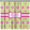 Ogee Ikat Shower Curtain (Personalized) (Non-Approval)
