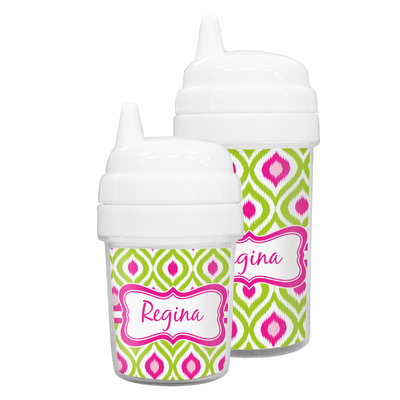 Ogee Ikat Sippy Cup (Personalized)