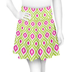 Ogee Ikat Skater Skirt