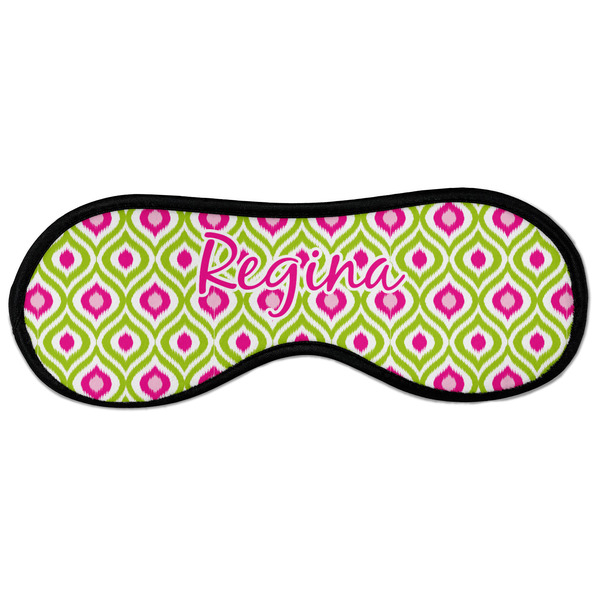 Ogee Ikat Sleeping Eye Mask - Front Large