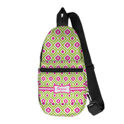 Ogee Ikat Sling Bag (Personalized)