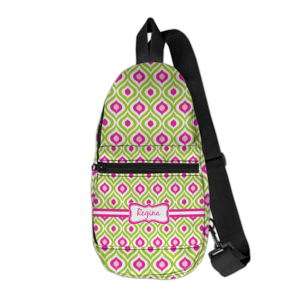 Custom Ogee Ikat Sling Bag (Personalized)