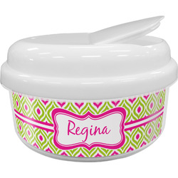 Ogee Ikat Snack Container (Personalized)