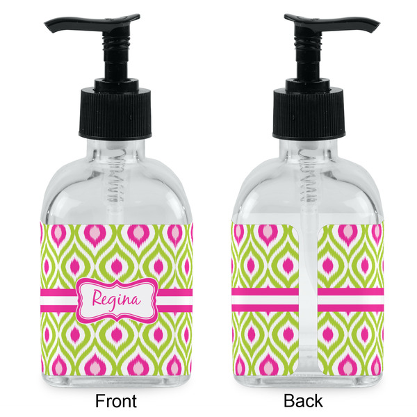 Ogee Ikat Glass Soap/Lotion Dispenser - Approval