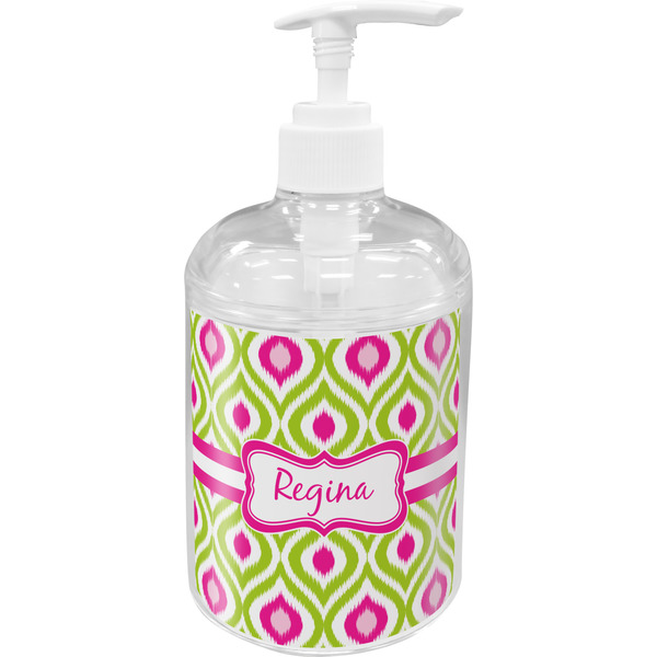 Ogee Ikat Soap / Lotion Dispenser (Personalized)