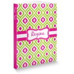 Ogee Ikat Softbound Notebook - 7.25" x 10" (Personalized)