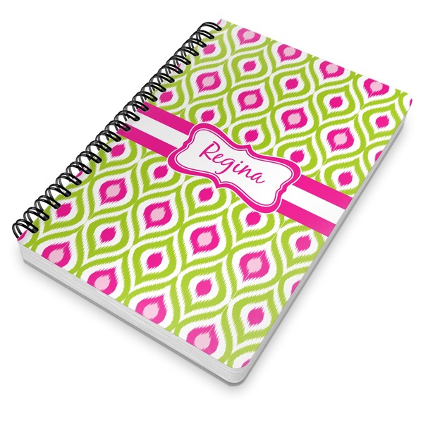 Ogee Ikat Spiral Journal 7 x 10 - Main