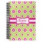 Ogee Ikat Spiral Journal Large - Front View