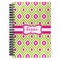 Ogee Ikat Spiral Notebook (Personalized)