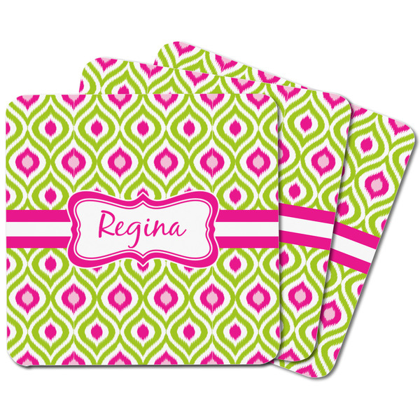 Ogee Ikat Square Fridge Magnet - MAIN