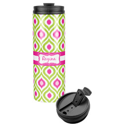 Ogee Ikat Stainless Steel Skinny Tumbler (Personalized)