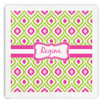 Ogee Ikat Paper Dinner Napkins (Personalized)