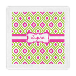 Ogee Ikat Decorative Paper Napkins (Personalized)