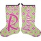 Ogee Ikat Stocking - Double-Sided - Approval
