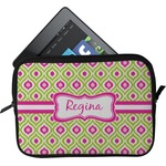 Ogee Ikat Tablet Case / Sleeve (Personalized)