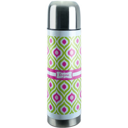 Ogee Ikat Stainless Steel Thermos (Personalized)