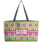 Ogee Ikat Beach Totes Bag - w/ Black Handles (Personalized)
