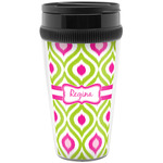 Ogee Ikat Acrylic Travel Mug without Handle (Personalized)