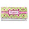 Ogee Ikat Vinyl Checkbook Cover (Personalized)
